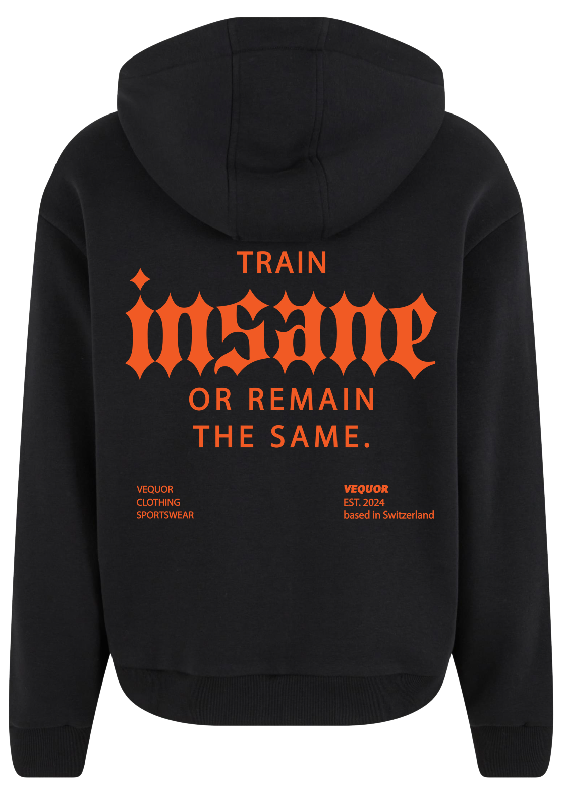 METAL ZIPPER TRAIN INSANE "BLACK-ORANGE"