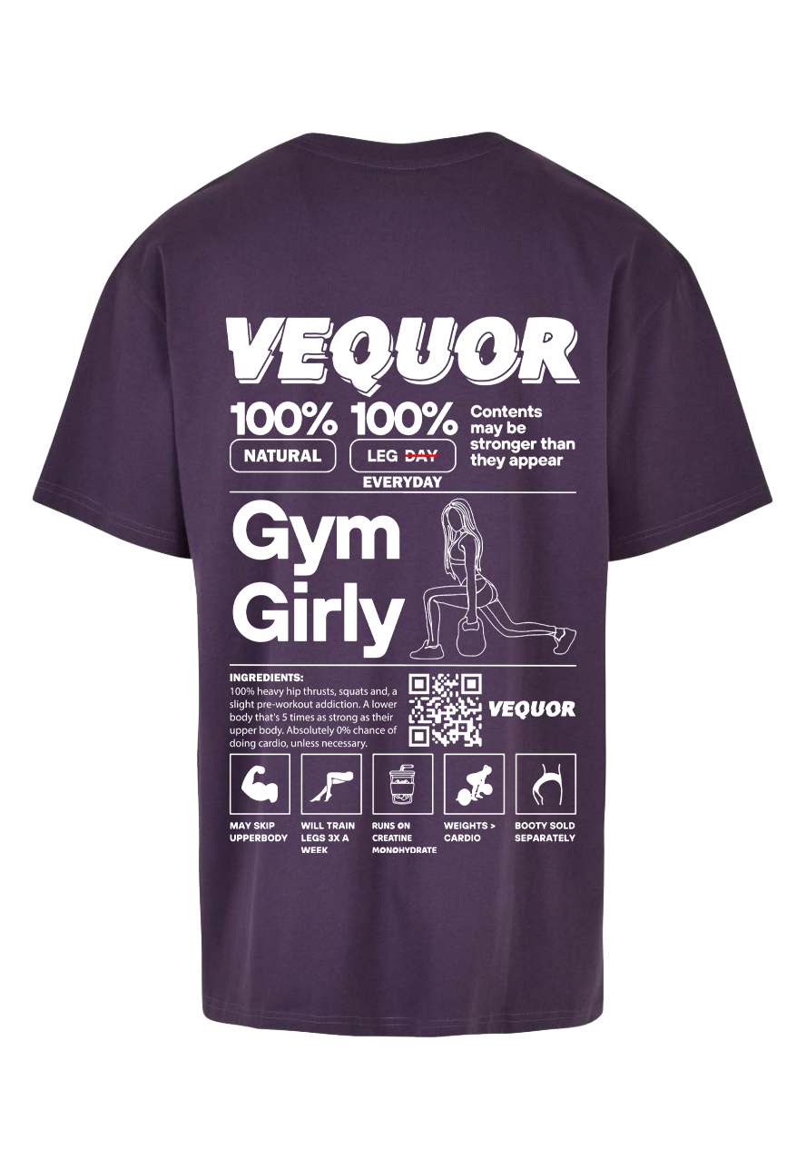 GYM GIRLY T-Shirt "LAVENDEL"